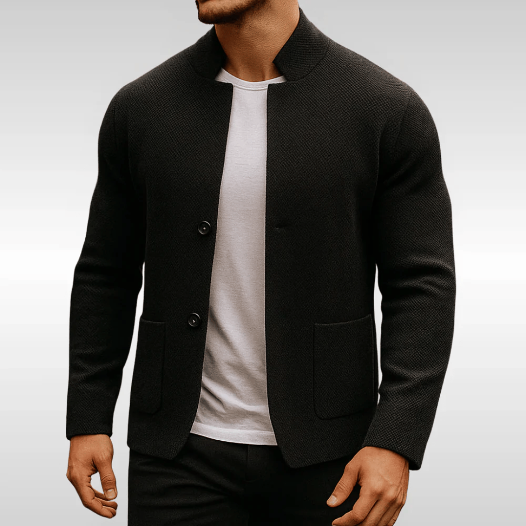 Men's Knit Vest - Beige