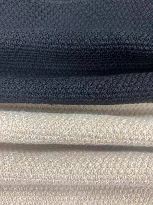 Women's Contrast Knit Sweater