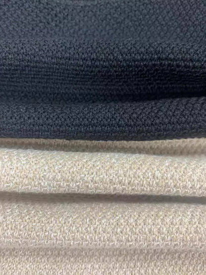 Women's Contrast Knit Sweater