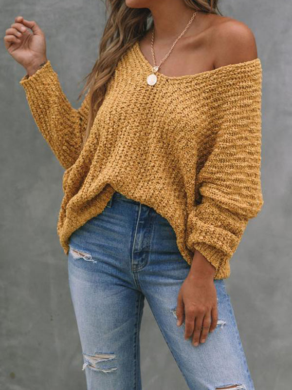 Women's Textured Knit Sweater - WHITE