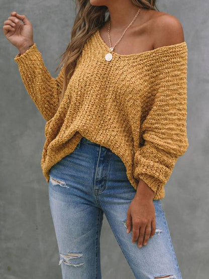 Women's Textured Knit Sweater - WHITE