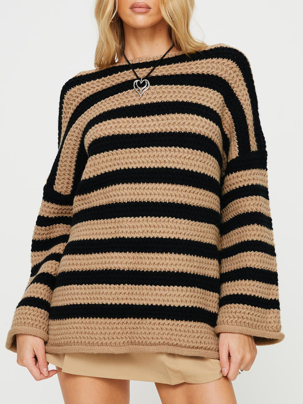 Women's Ribbed Soft Knit Sweater - Black