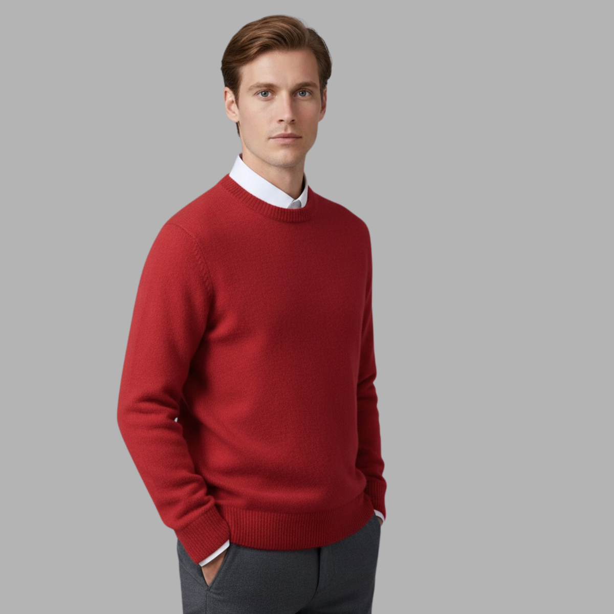 Men's Knit Sweater - Black