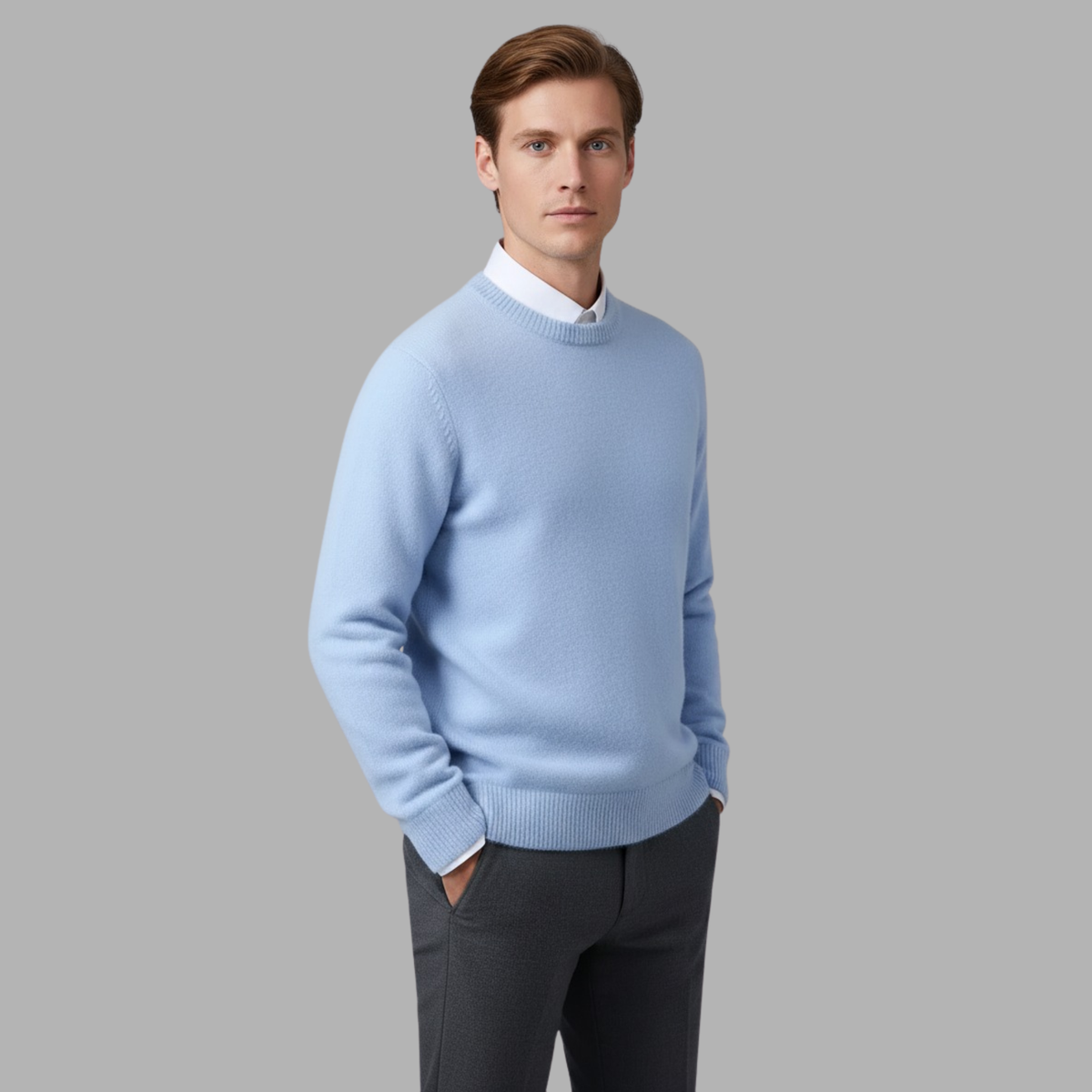 Men's Knit Sweater - Black