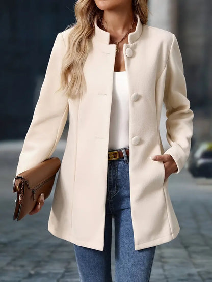 Women's Tailored Elegant Jacket - Black