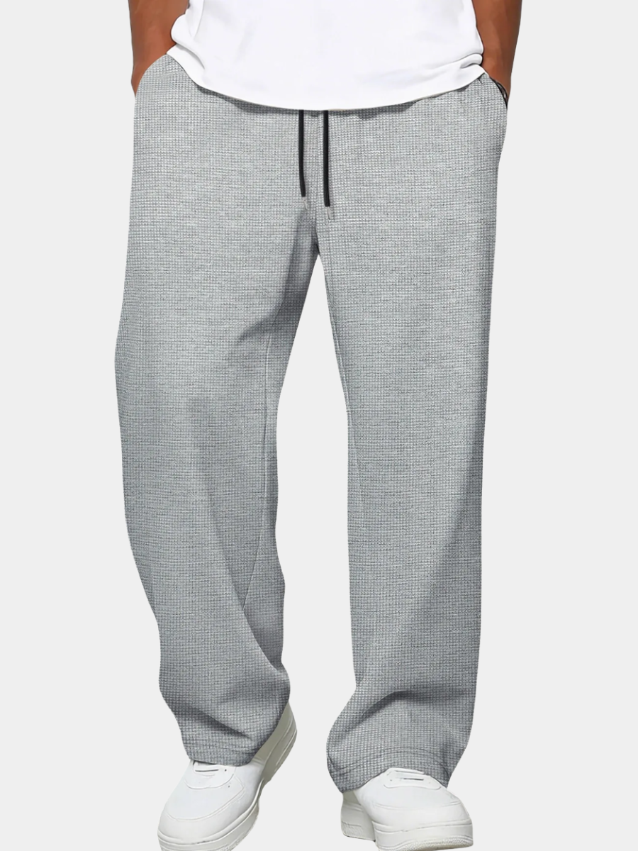 Men's Loose Fit Trousers - Grey