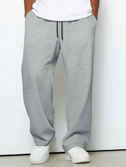Men's Loose Fit Trousers - Grey