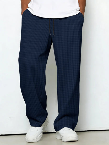 Men's Loose Fit Trousers - Grey