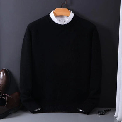 Men's Knit Sweater - Beige