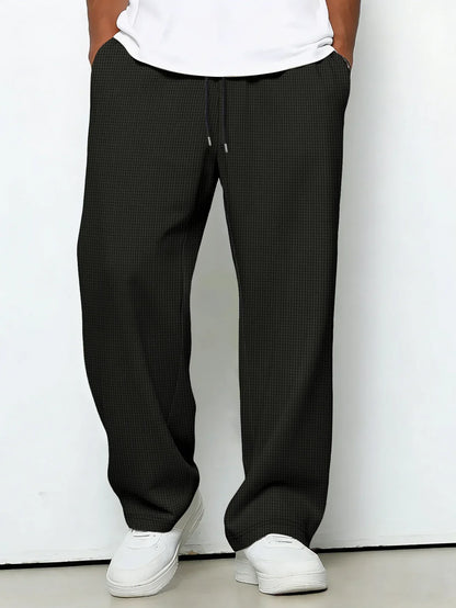 Men's Loose Fit Trousers - Grey