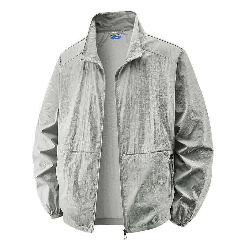 Men's Lightweight Zip Jacket - Black