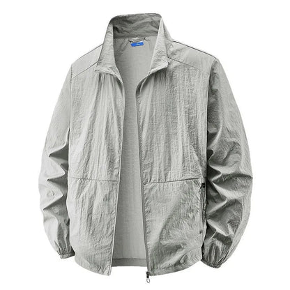 Men's Lightweight Zip Jacket - Black