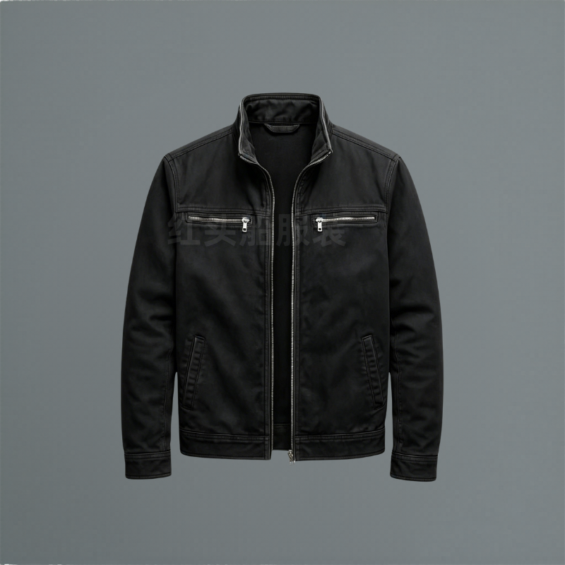 Men's Cotton Field Jacket - Army Green