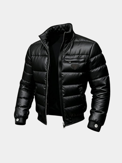 Men's Padded Down Jacket - Black