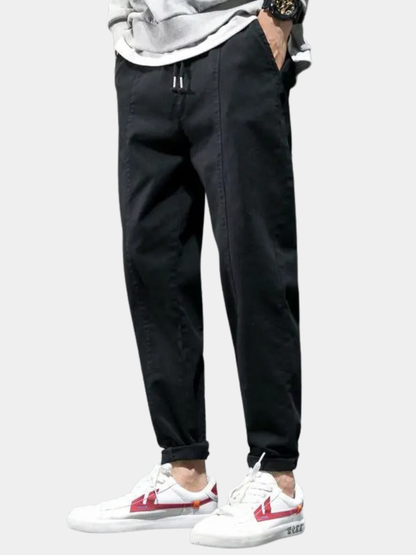 Men's Cargo Trousers - Black