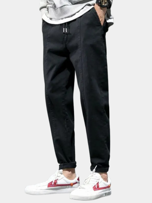 Men's Cargo Trousers - Black