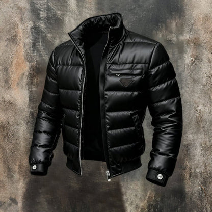 Men's Padded Down Jacket - Black