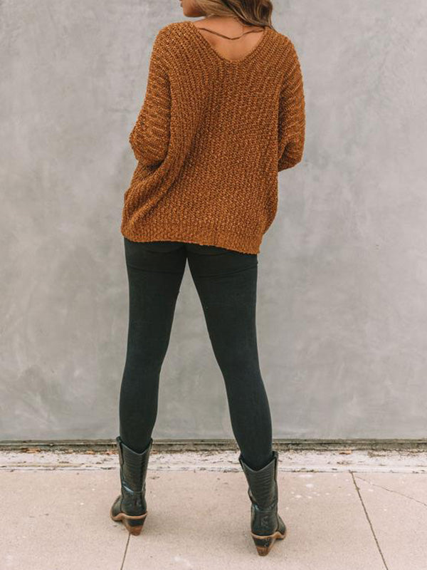 Women's Textured Knit Sweater