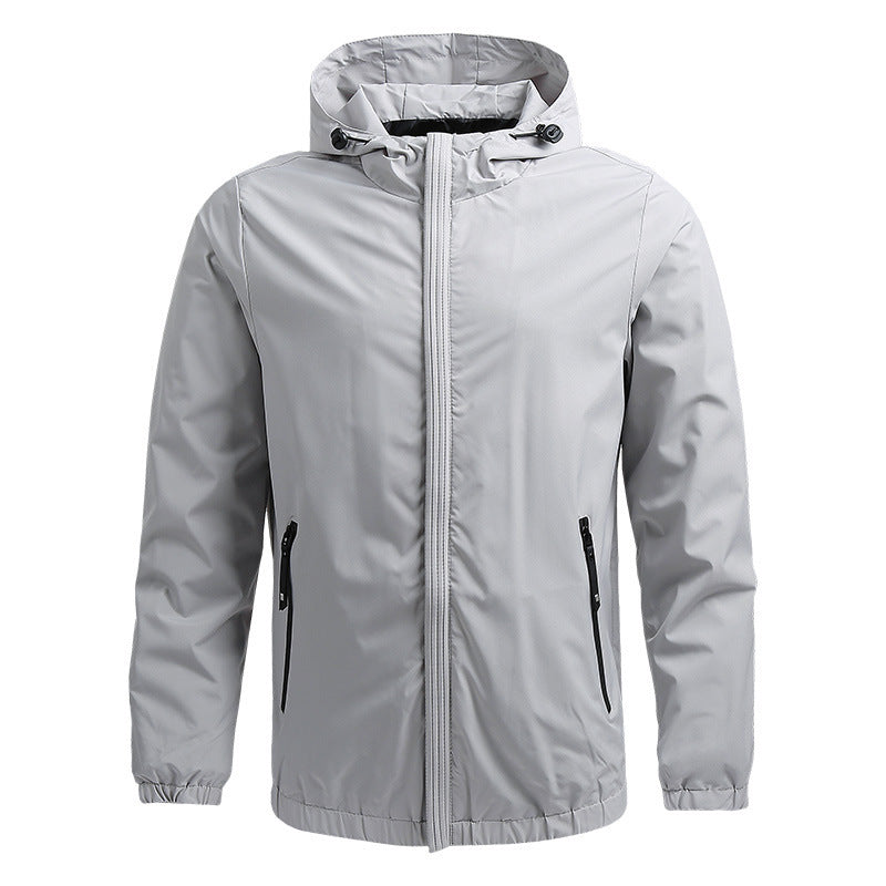 Men's Water Resistant Jacket - Black