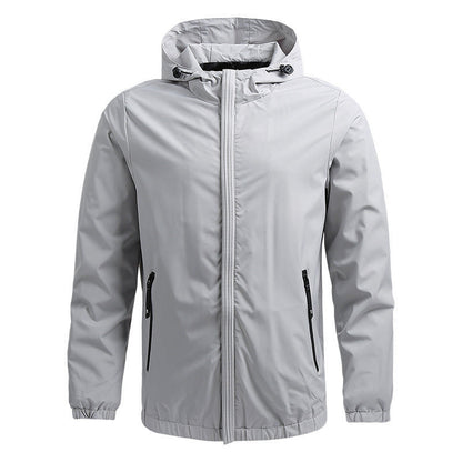 Men's Water Resistant Jacket - Black