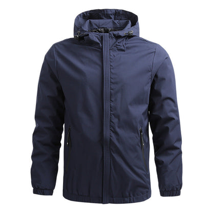 Men's Water Resistant Jacket - Black