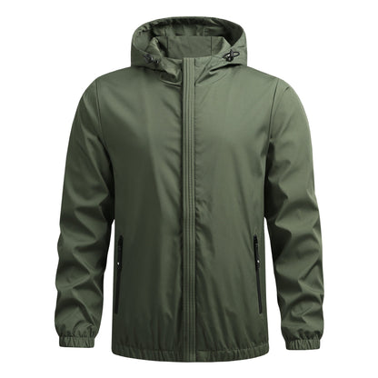 Men's Water Resistant Jacket - Black
