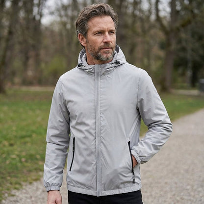 Men's Water Resistant Jacket - Blue