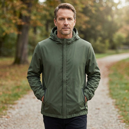 Men's Water Resistant Jacket - Blue