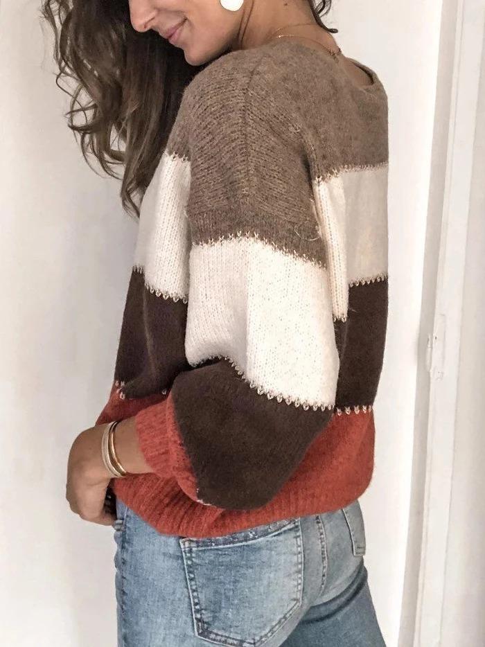 Women's Soft Knitted Sweater - 2XL